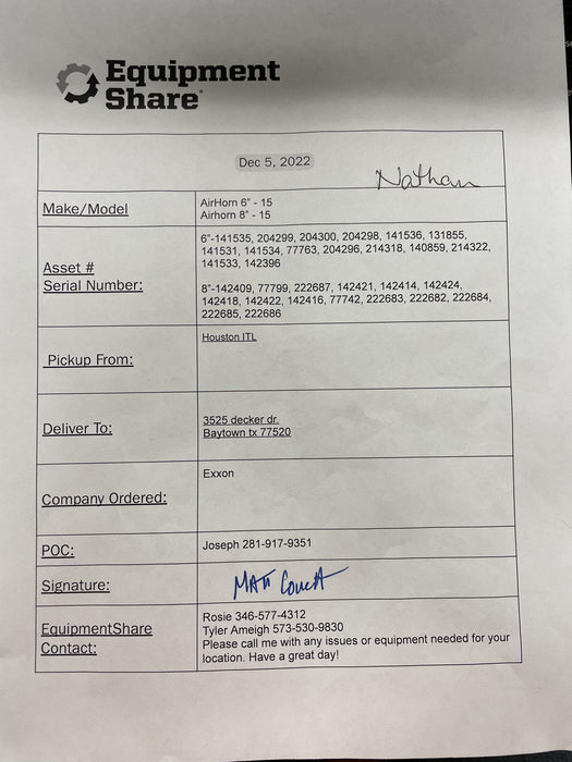 2020 MICHIGAN PNEUMATIC HV-8AM
