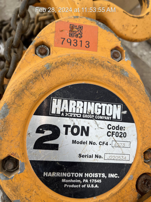 2020 HARRINGTON CF020-20