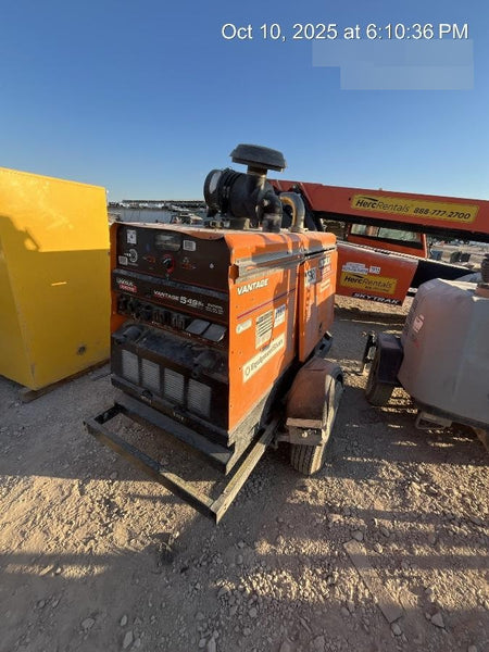 2021 Lincoln Electric Vantage 549X Ready Pak 3, ORANGE (includes trailer, cable rack, fender light kit)