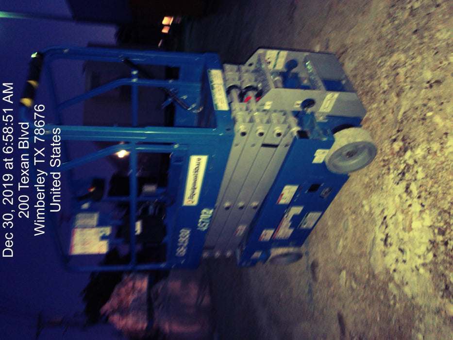 2019 Genie GS-1930 Fixed rails with chain Entry