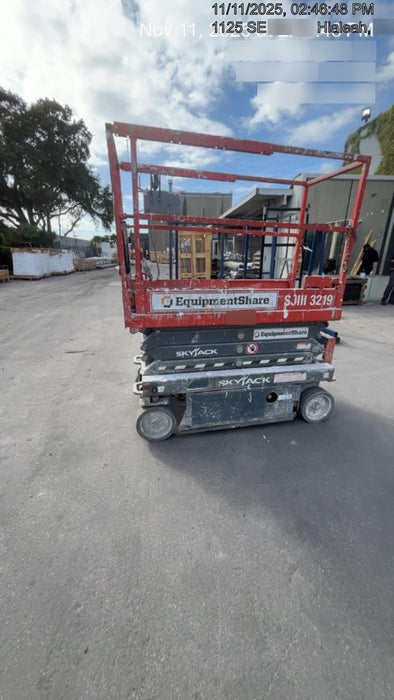 2019 Skyjack SJIII-3219 Standard w/Trojan Batteries