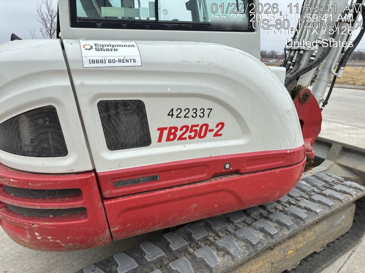 2024 TAKEUCHI TB250-2CR