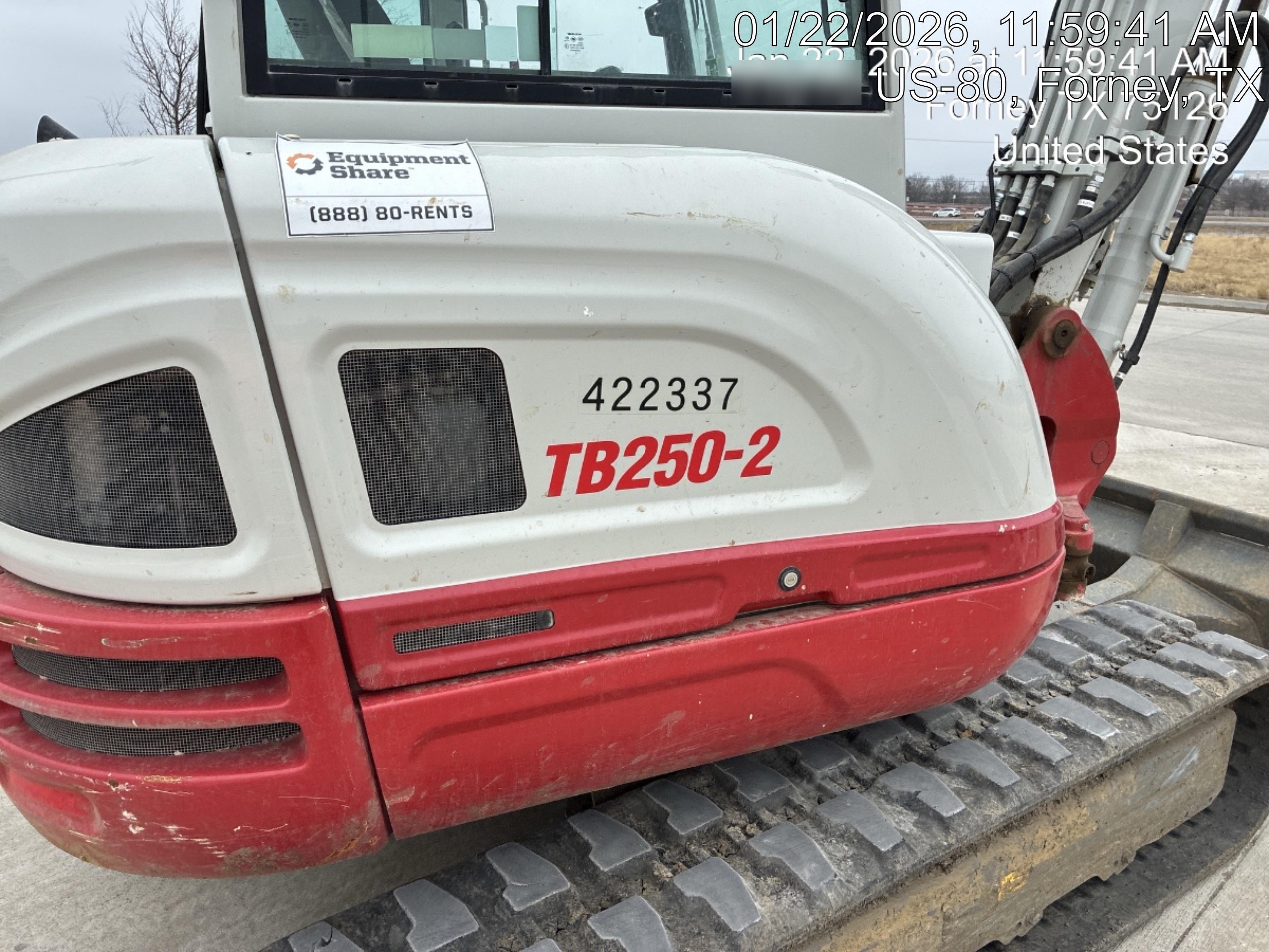 2024 TAKEUCHI TB250-2CR