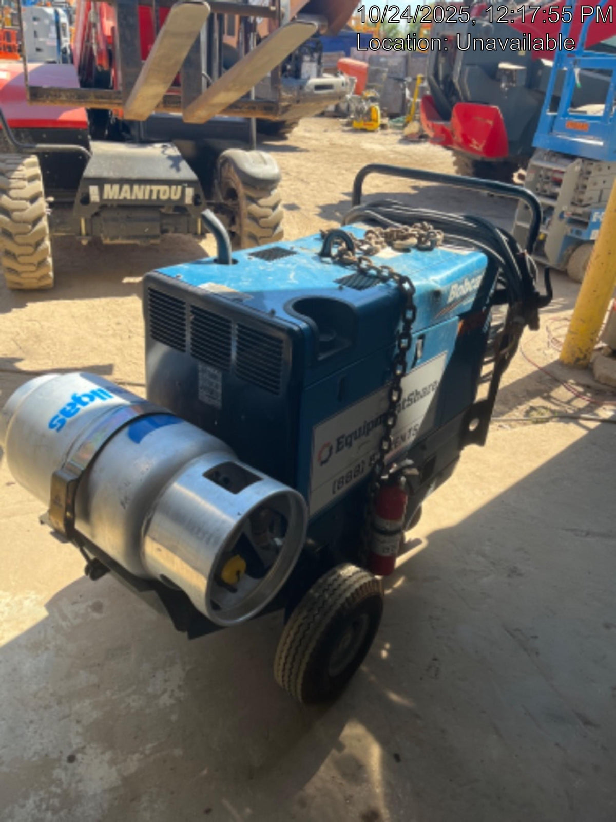 2020 Miller Electric BOBCAT 250 Part #951600 PKG-250 amp Propane Welder, Standard w/Running Gear, Bracket, Hos