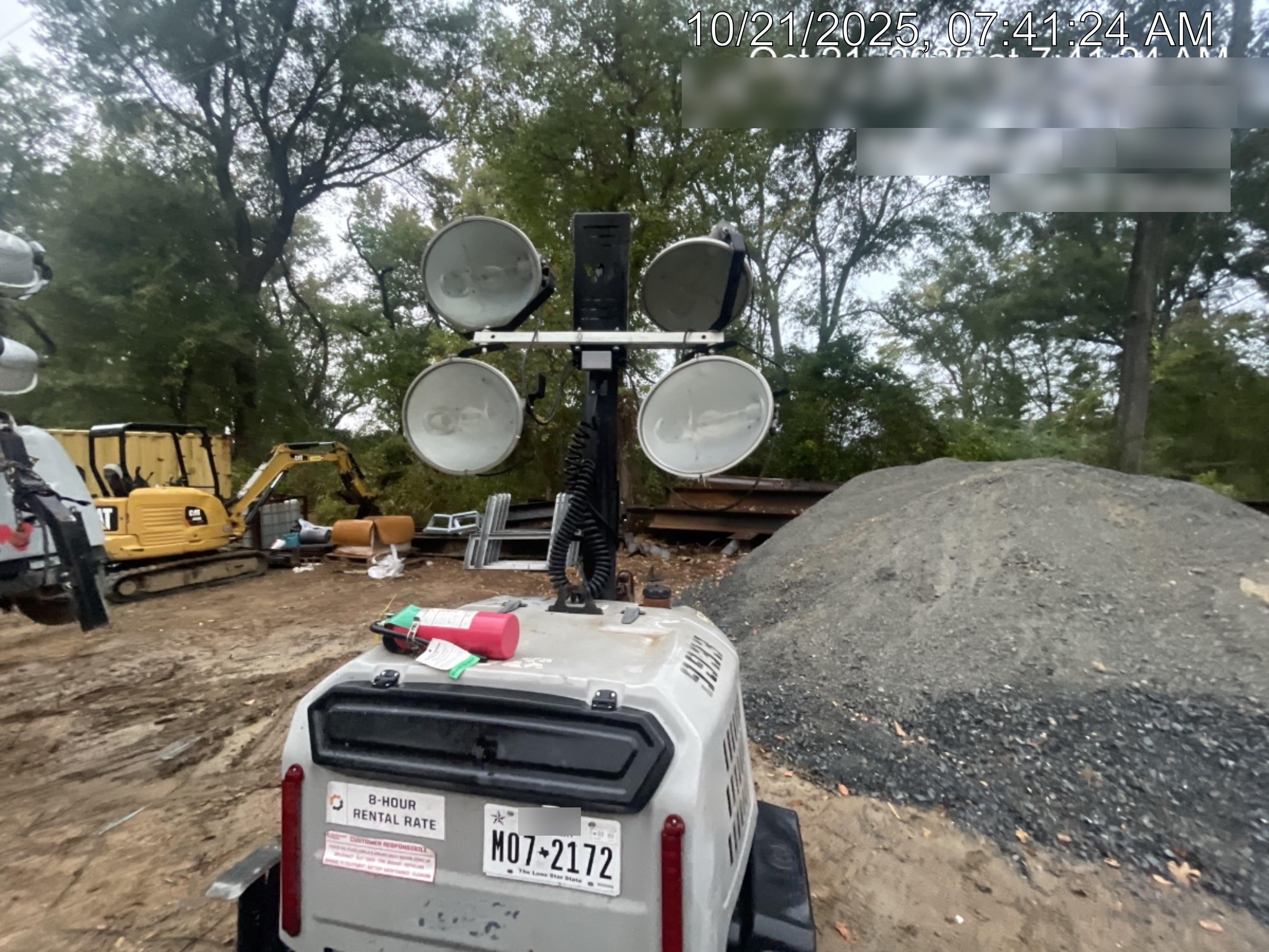 Wacker Neuson LTV6K-MH Wacker Neuson LTV6K Towable Light Tower