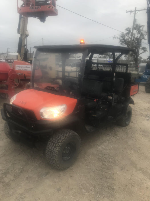 2020 Kubota RTV-X1140W-H 4WD, LED Strobe, Windshield Acrylic Clear, Plastic Canopy, Wire Harness Kit, Backup Alarm