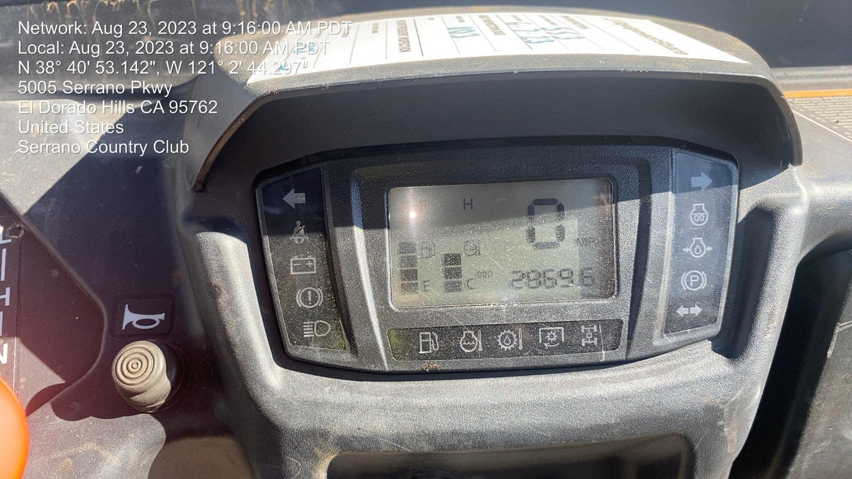 2022 Kubota RTV-X1140W-H Plastic Canopy, Windshield Acrylic Clear, LED Strobe Light, Wire Harness Kit, Back up Alarm