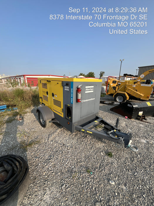 2021 ATLAS COPCO PAS 100 HF CS Enclosed