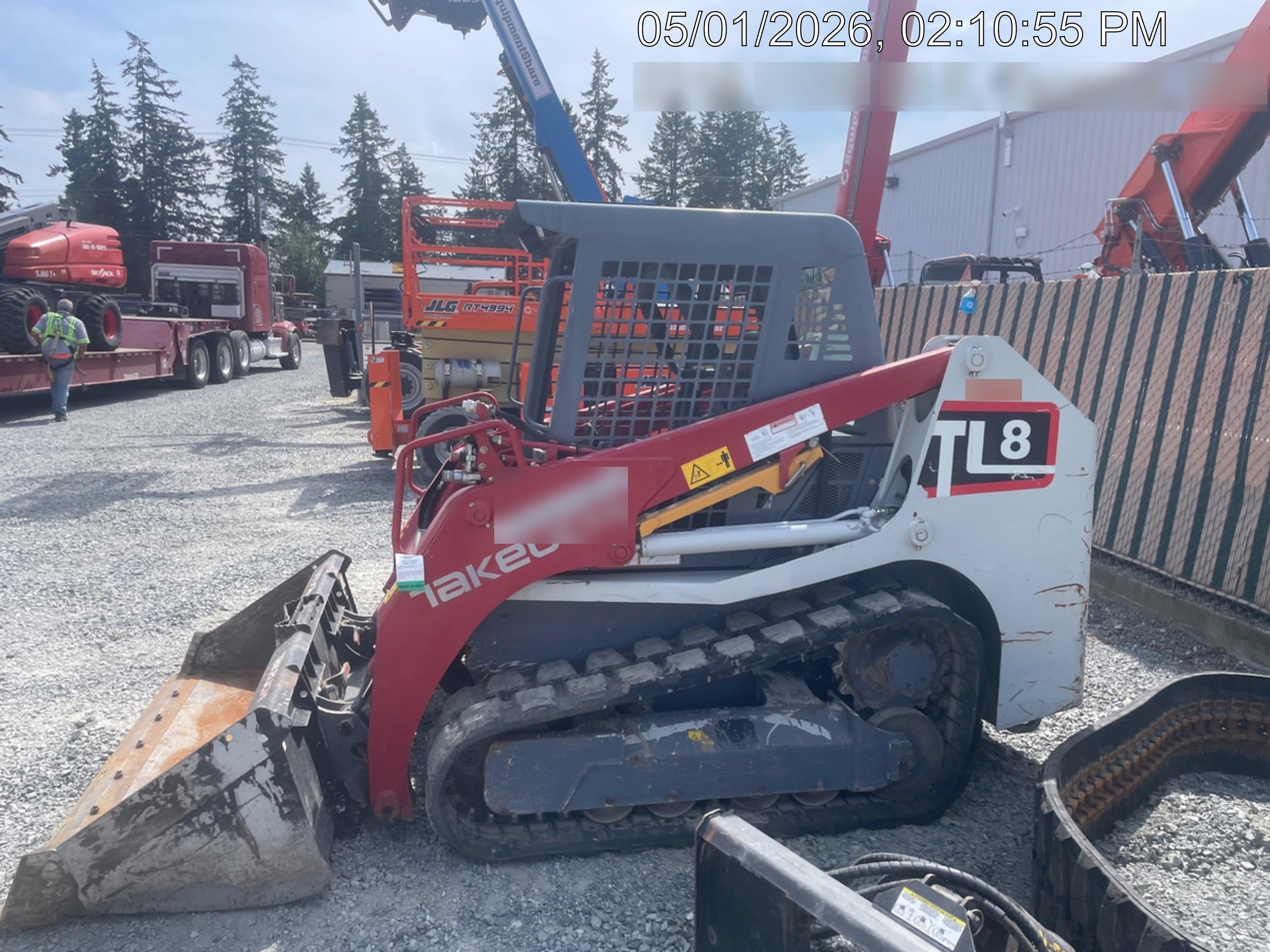 2019 TAKEUCHI TL8W