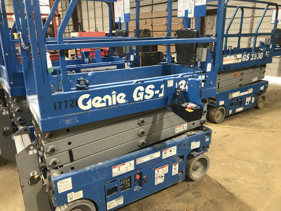 2018 Genie GS-1930 Genie GS-1930 w/Fixed Rail, Chain Entry