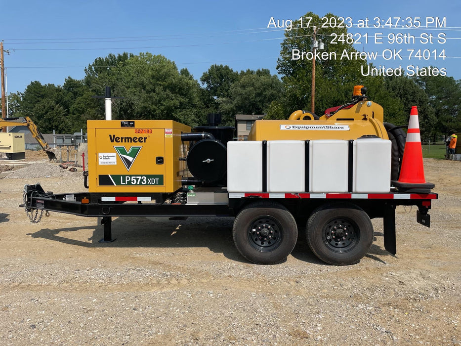 2023 Vac-Tron LP573XDT T4 Koehler Diesel Engine, 500 Gallon Debris Tank, x2 100 Gallon Water Tanks