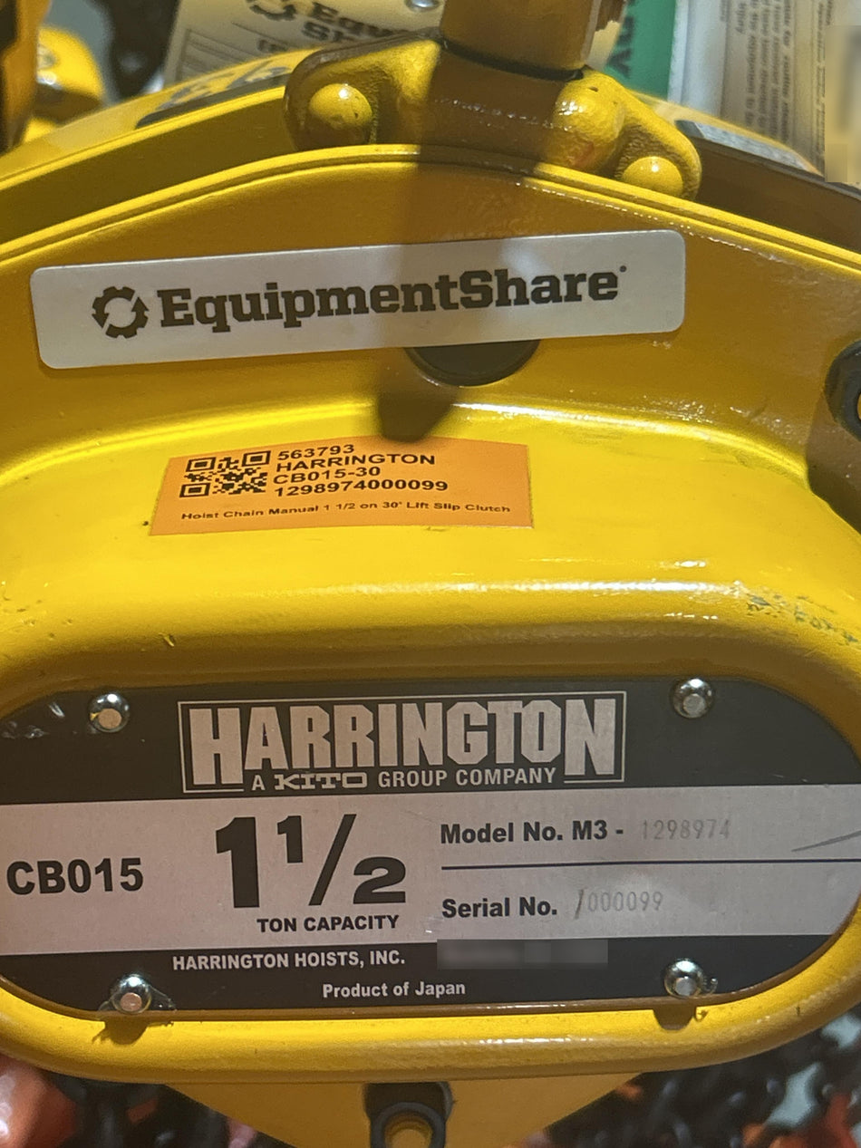 2025 HARRINGTON CB015-30
