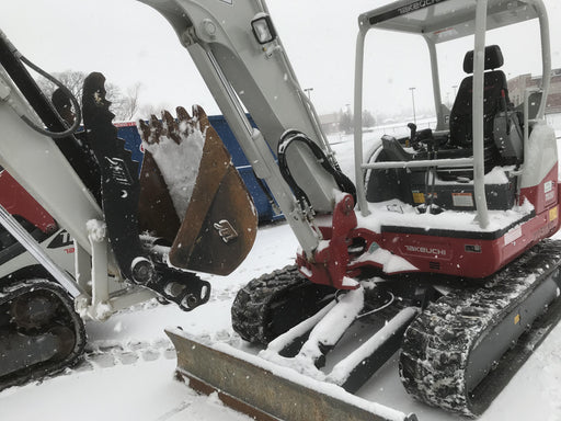 2019 Takeuchi TB260 Takeuchi TB260 Canopy w/Rubber Tracks, Auxiliary Hydraulics, Standard Blade, Manual QC