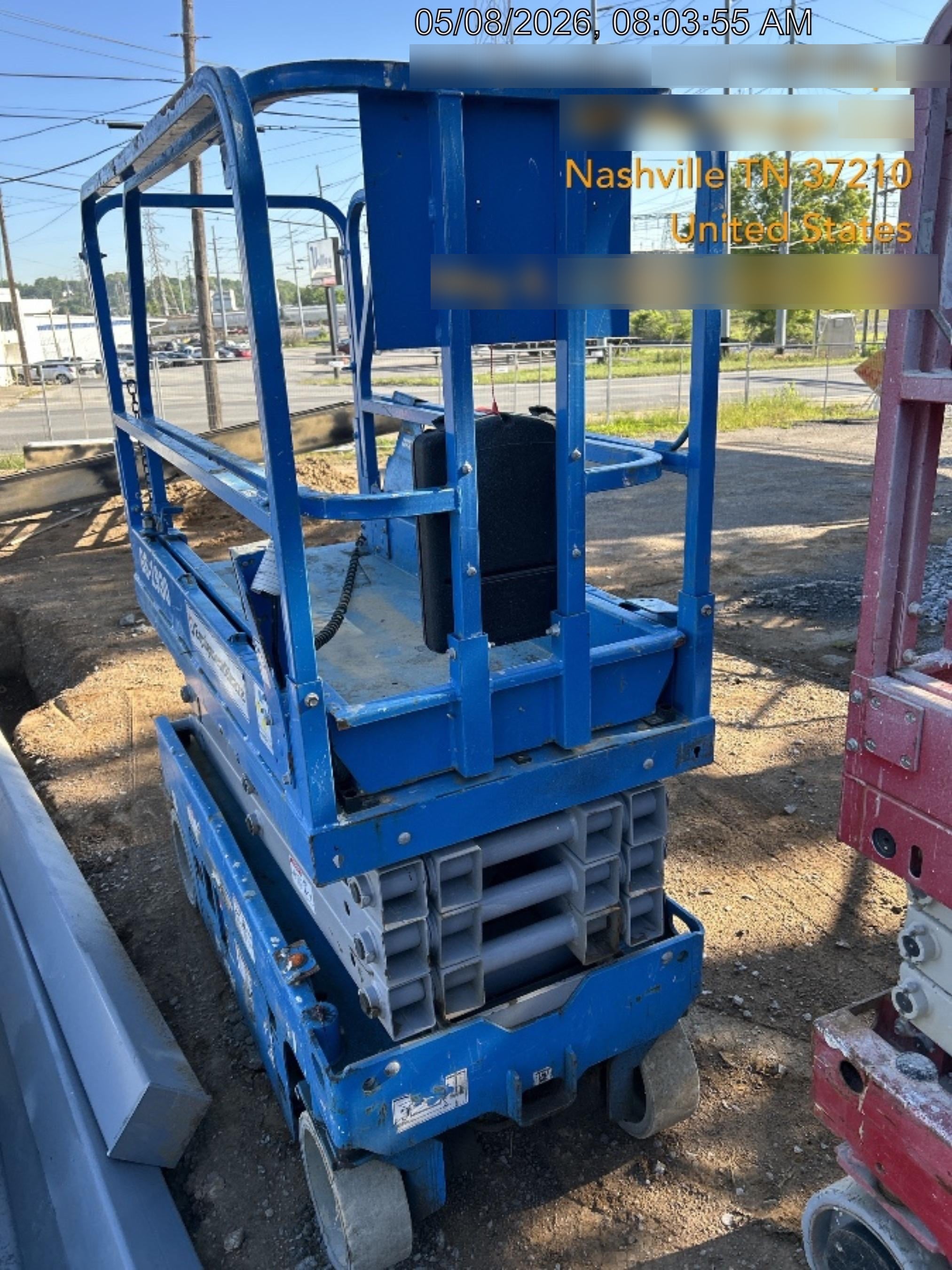 2019 Genie GS-1930 Fixed rails with chain Entry