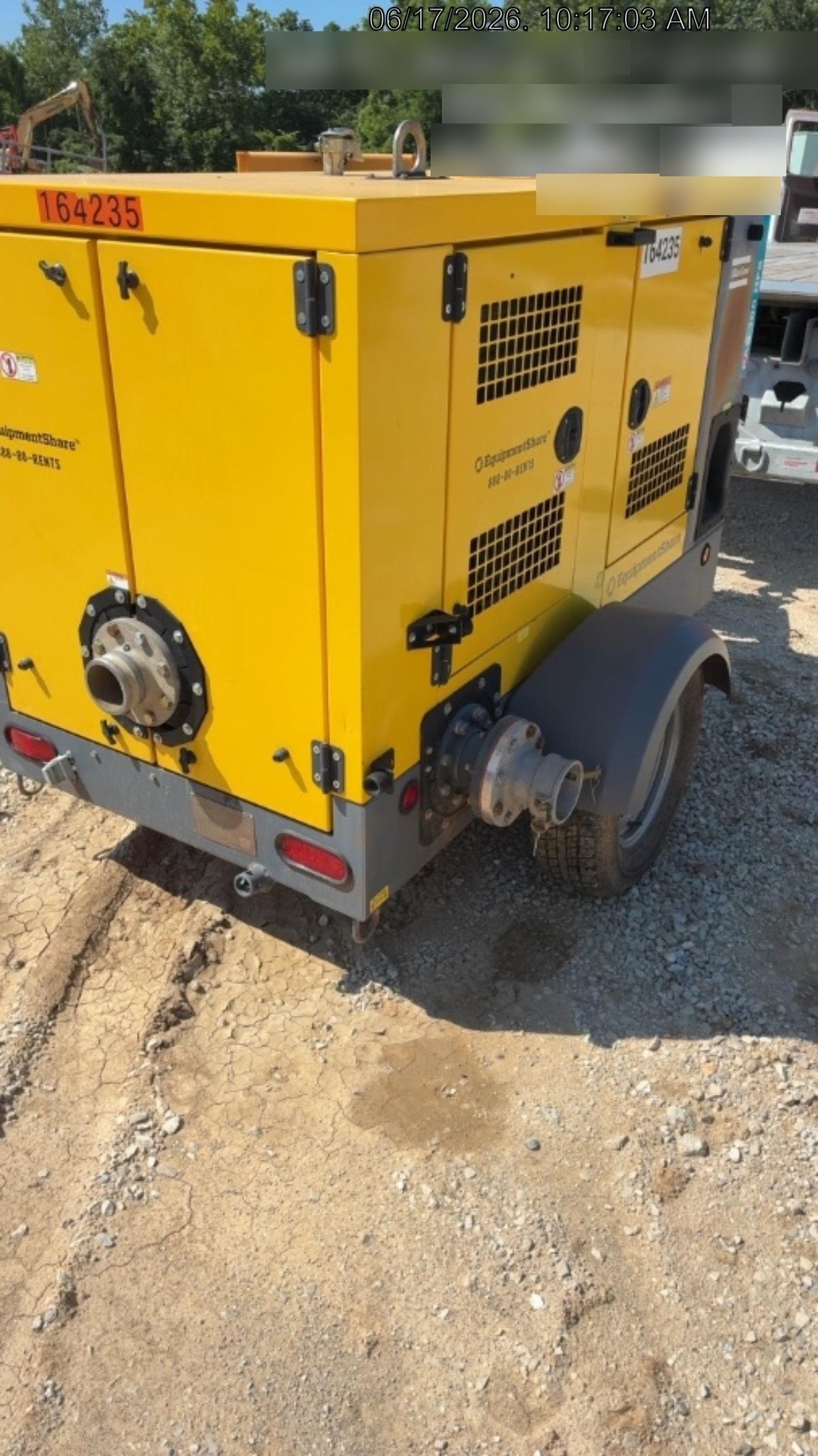 2021 ATLAS COPCO PAS 100 HF CS Enclosed