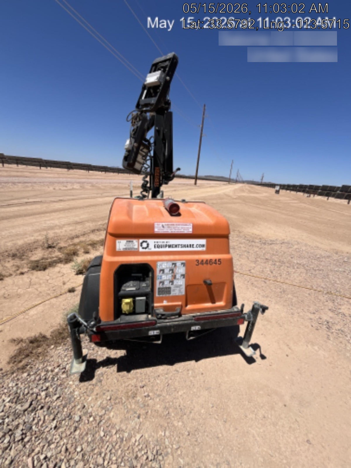 2023 Generac MLT2 Diesel, Flex Switch 120V Input, Powerzone Controller, (4) 320W LED Lights, 4kW Generator, 39.9 Gal Fuel Tank, 2" Ball, T3