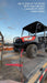 2022 Kubota RTV-X1140W-H Plastic Canopy, Windshield Acrylic Clear, LED Strobe Light, Wire Harness Kit, Back up Alarm