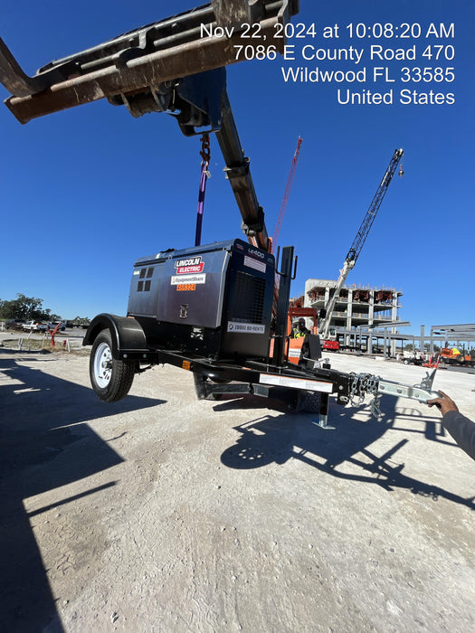 2024 Lincoln Electric LE400 Kubota V1505, Trlr, Cable Rack, Light Kit, ES Decals, T3