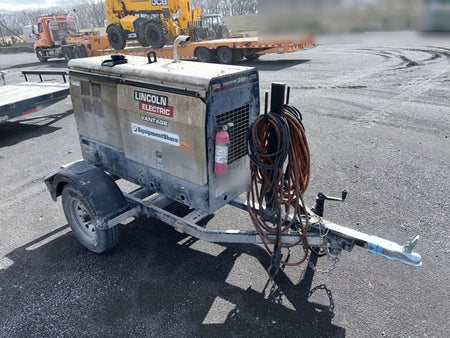 2019 Lincoln Electric Vantage 322 Ready-Pak 3, Two Wheel Trailer, Fender and Light Kit, Cable Rack