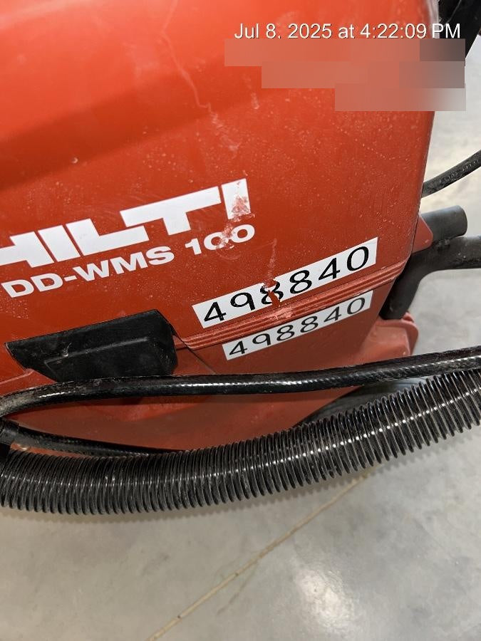 2025 HILTI DD-WMS 100
