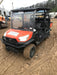 2021 Kubota RTV-X1140W-H Plastic Canopy, Windshield Acrylic Clear, LED Strobe Light, Wire Harness Kit, Back up Alarm