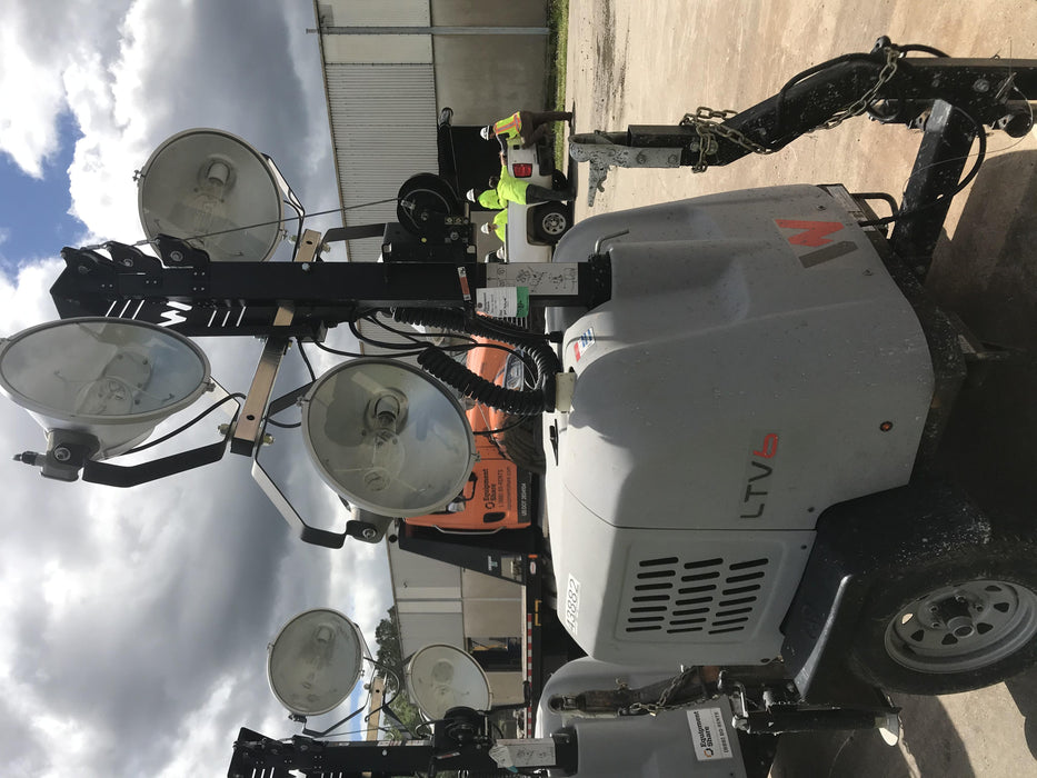 2019 Wacker Neuson LTV6L-MH Wacker Neuson LTV6L Mobile Light Tower w/Fuel Level Sensor Installed