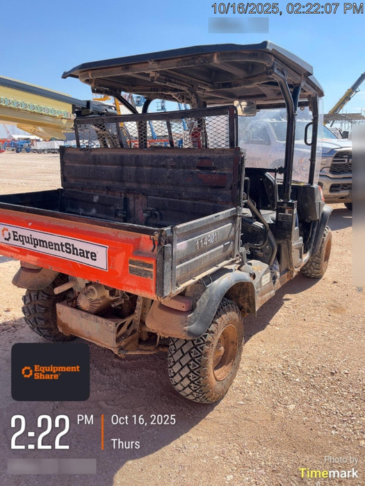 2020 Kubota RTV-X1140 CANOPY,STROBE,BACK UP ALARM,WINDSHIELD, FIRE EXT