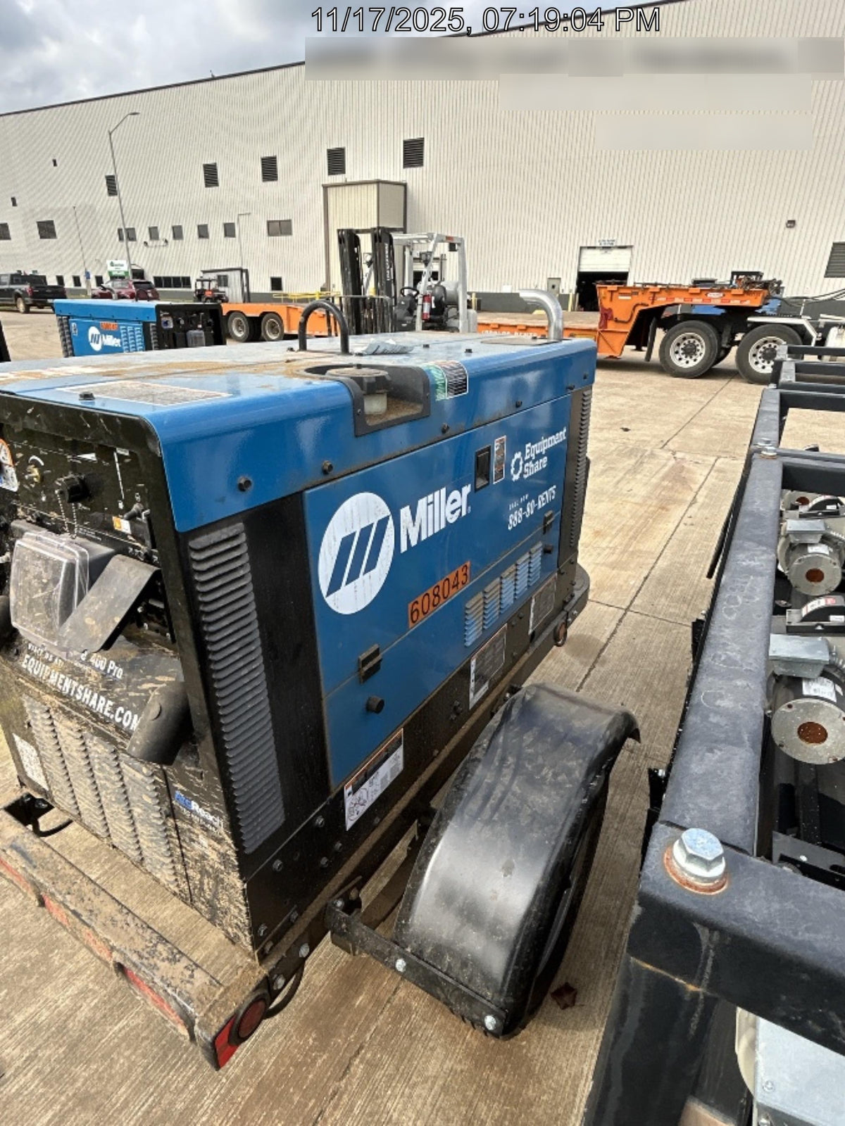 2025 MILLER ELECTRIC BIG BLUE 400