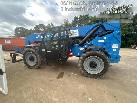 2019 Genie GTH-1056 Cab/Heat/AC, FF Tires, LED Work Lights, Beacon 60" QA Carriage, 60" Forks