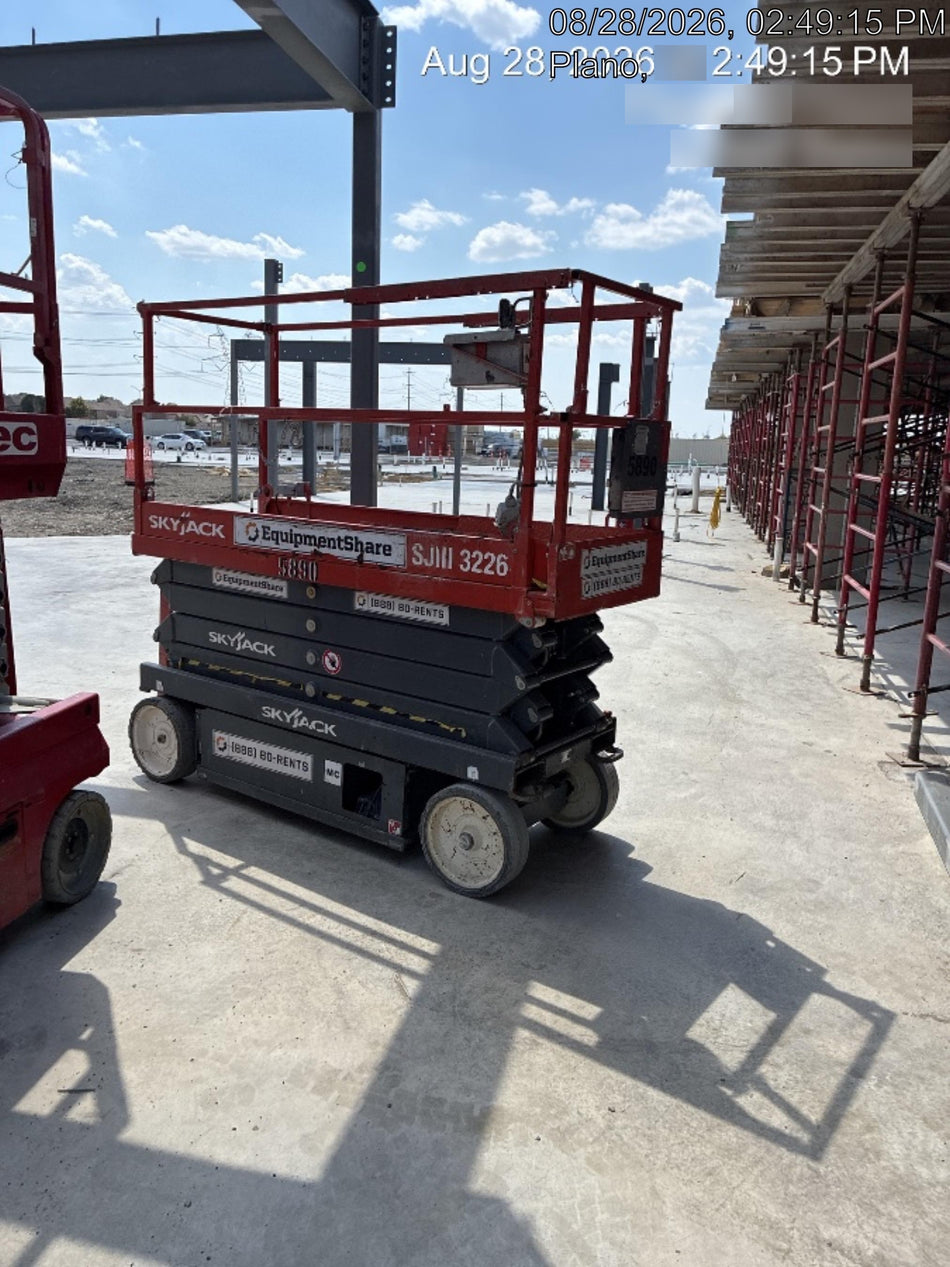 2017 Skyjack SJIII-3226 Skyjack SJ3226, Trojan Battery Set, Extended Warranty 5yr/5k hr