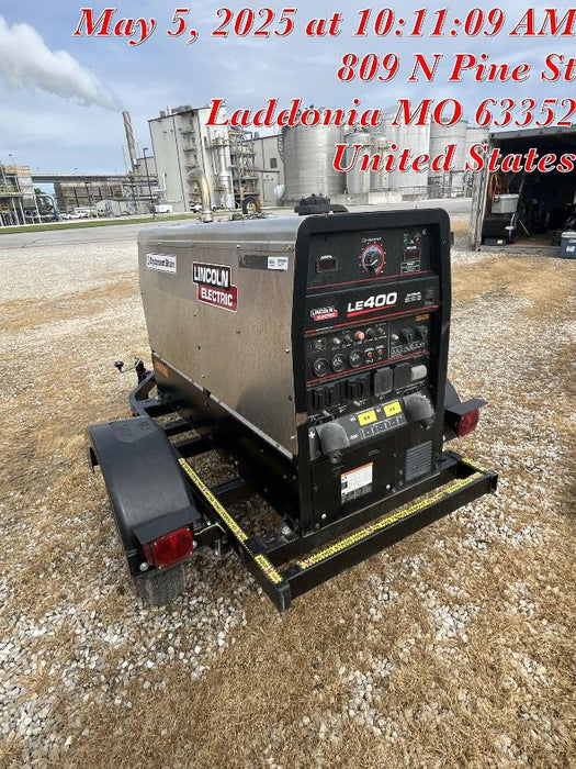 2024 Lincoln Electric LE400 Kubota V1505, Trlr, Cable Rack, Light Kit, ES Decals, T3