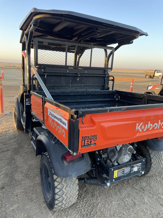 2022 Kubota RTV-X1140W-H Plastic Canopy, Windshield Acrylic Clear, LED Strobe Light, Wire Harness Kit, Back up Alarm