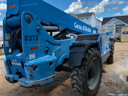 2018 Genie GTH-844 Genie GTH-844D w/Open ROPS, FF Tires, Work Light/Beacon, 60" Carriage and Forks