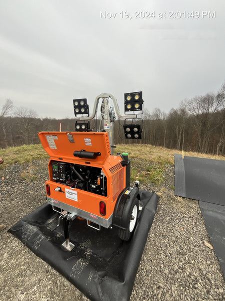 2024 Wanco WLTT-4MM4K Diesel, Deep Sea Controller, Shore Power Plug, Auto Start, (4) 350W LED Floodlights, 4kW Generator, 60 Gal Fuel Tank, 2" Ball, T3