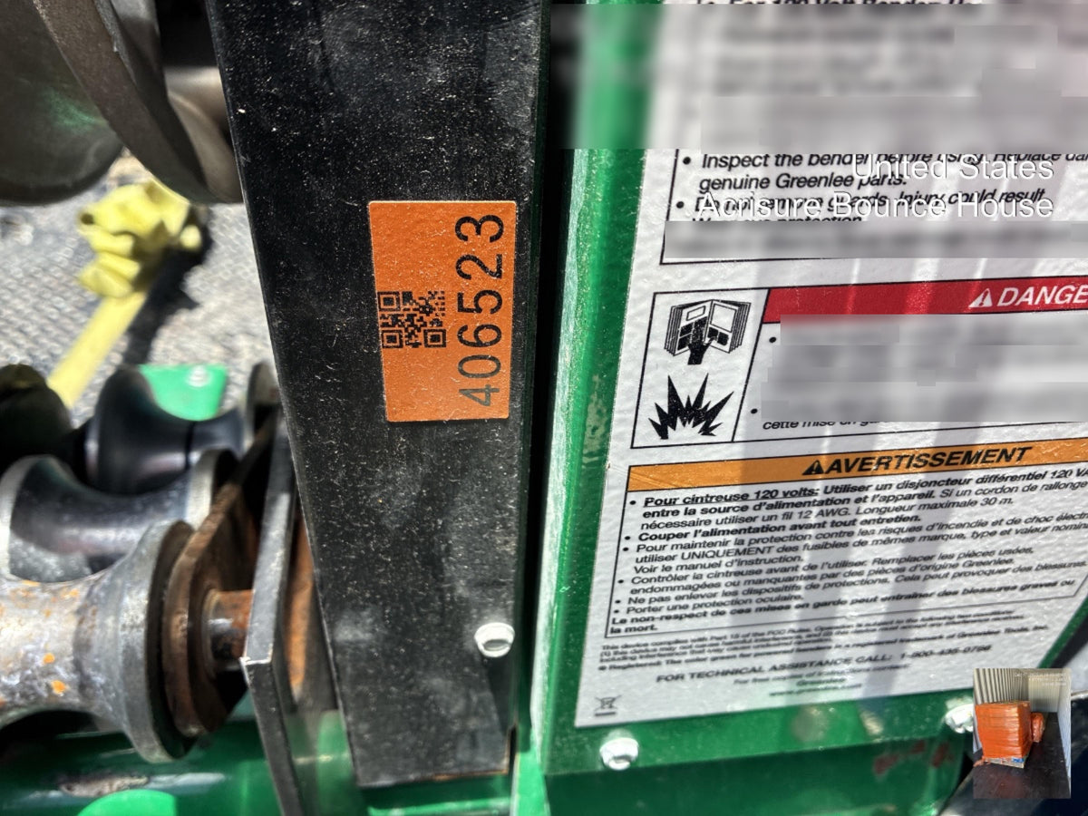 2024 GREENLEE 854DX