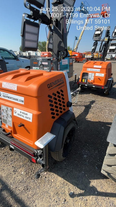 2023 Generac MLT2 Diesel, Flex Switch 120V Input, Powerzone Controller, (4) 320W LED Lights, 4kW Generator, 39.9 Gal Fuel Tank, 2" Ball, T3
