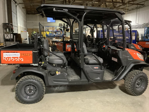 2021 Kubota RTV-X1140W-H Plastic Canopy, Windshield Acrylic Clear, LED Strobe Light, Wire Harness Kit, Back up Alarm