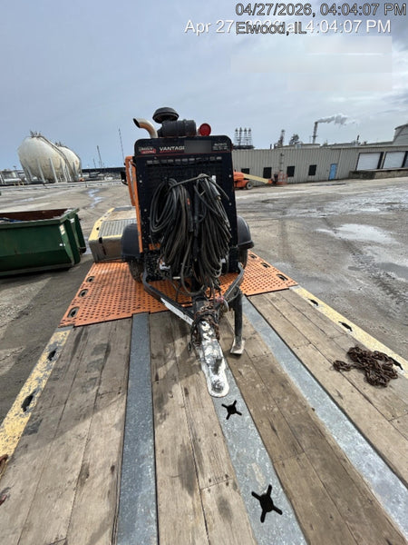 2021 Lincoln Electric Vantage 549X Ready Pak 3, ORANGE (includes trailer, cable rack, fender light kit)