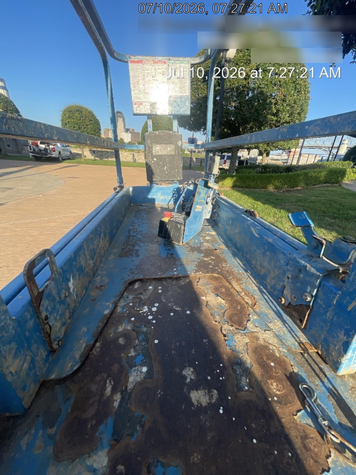 2019 Genie GS-1930 Fixed Rails with Chain Entry