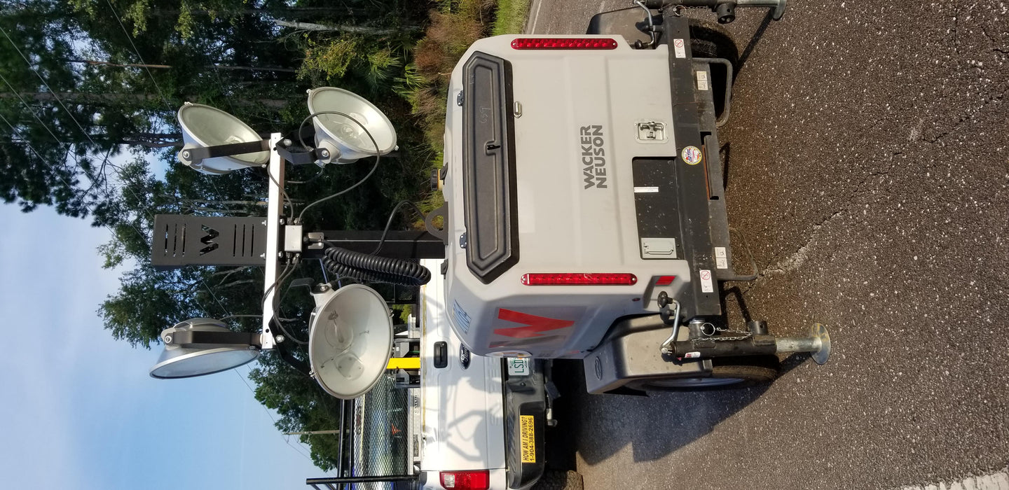 2019 Wacker Neuson LTV6L-MH Wacker Neuson LTV6L Mobile Light Tower w/Fuel Level Sensor Installed