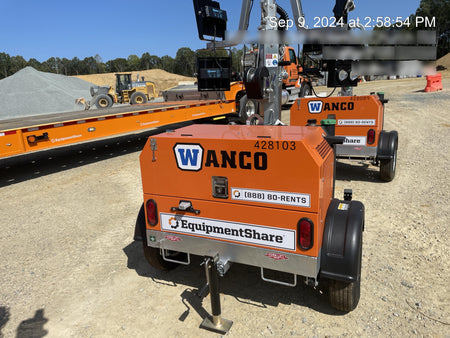 2024 Wanco WLTT-4MM4K Diesel, Deep Sea Controller, Shore Power Plug, Auto Start, (4) 350W LED Floodlights, 4kW Generator, 60 Gal Fuel Tank, 2" Ball, T3