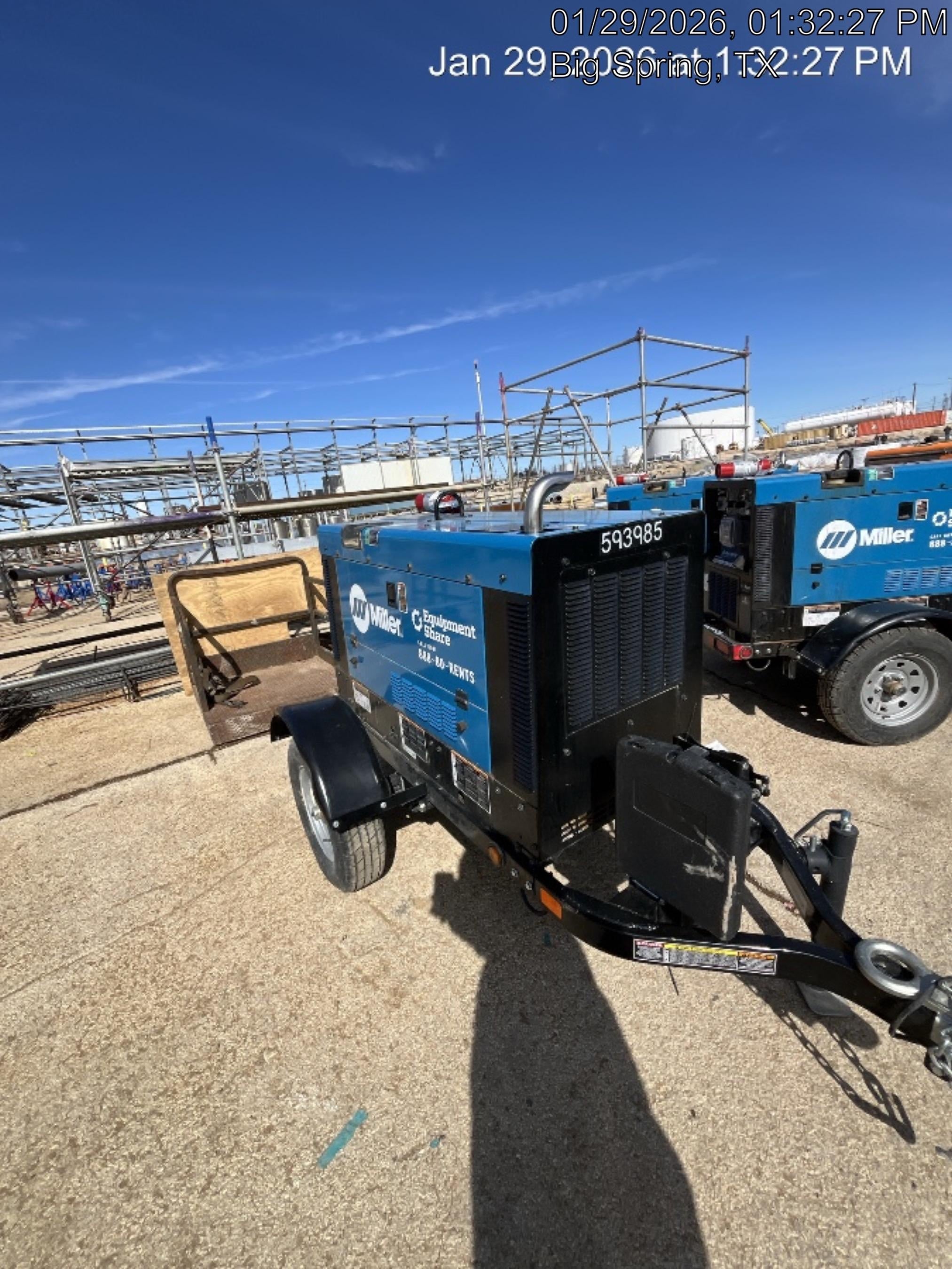 2025 MILLER ELECTRIC BIG BLUE 400