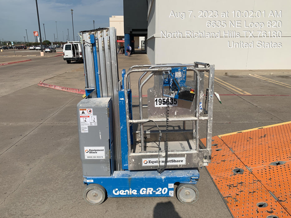 2021 GENIE GR-20