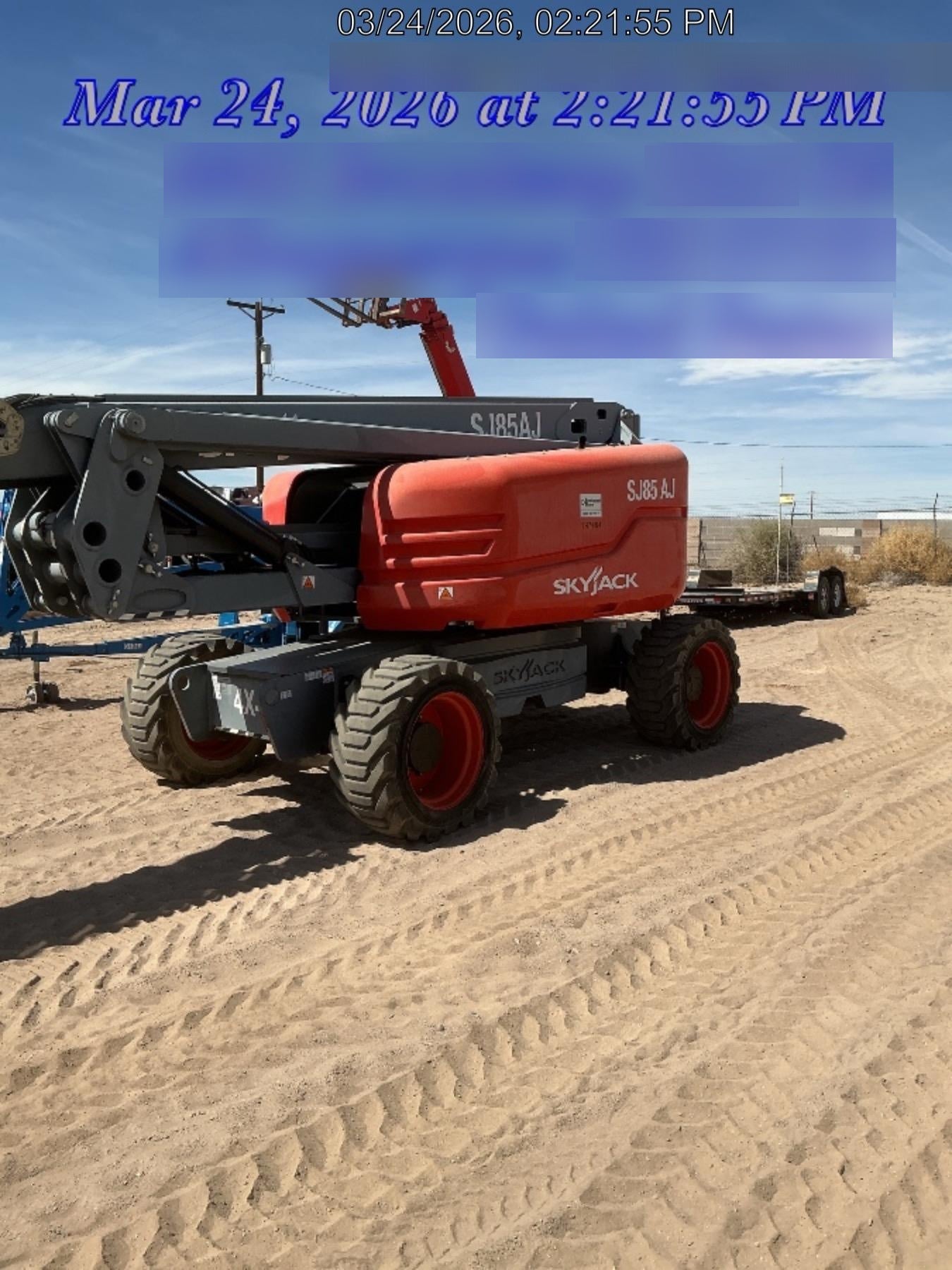 2021 SKYJACK SJ85 AJ