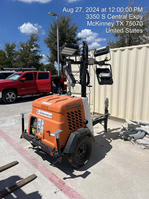 2024 Generac MLT2 Diesel, Flex Switch 120V Input, Powerzone Controller, 
(4) 320W LED Lights, 4kW Generator, 39.9 Gal Fuel Tank, 2" Ball, T3