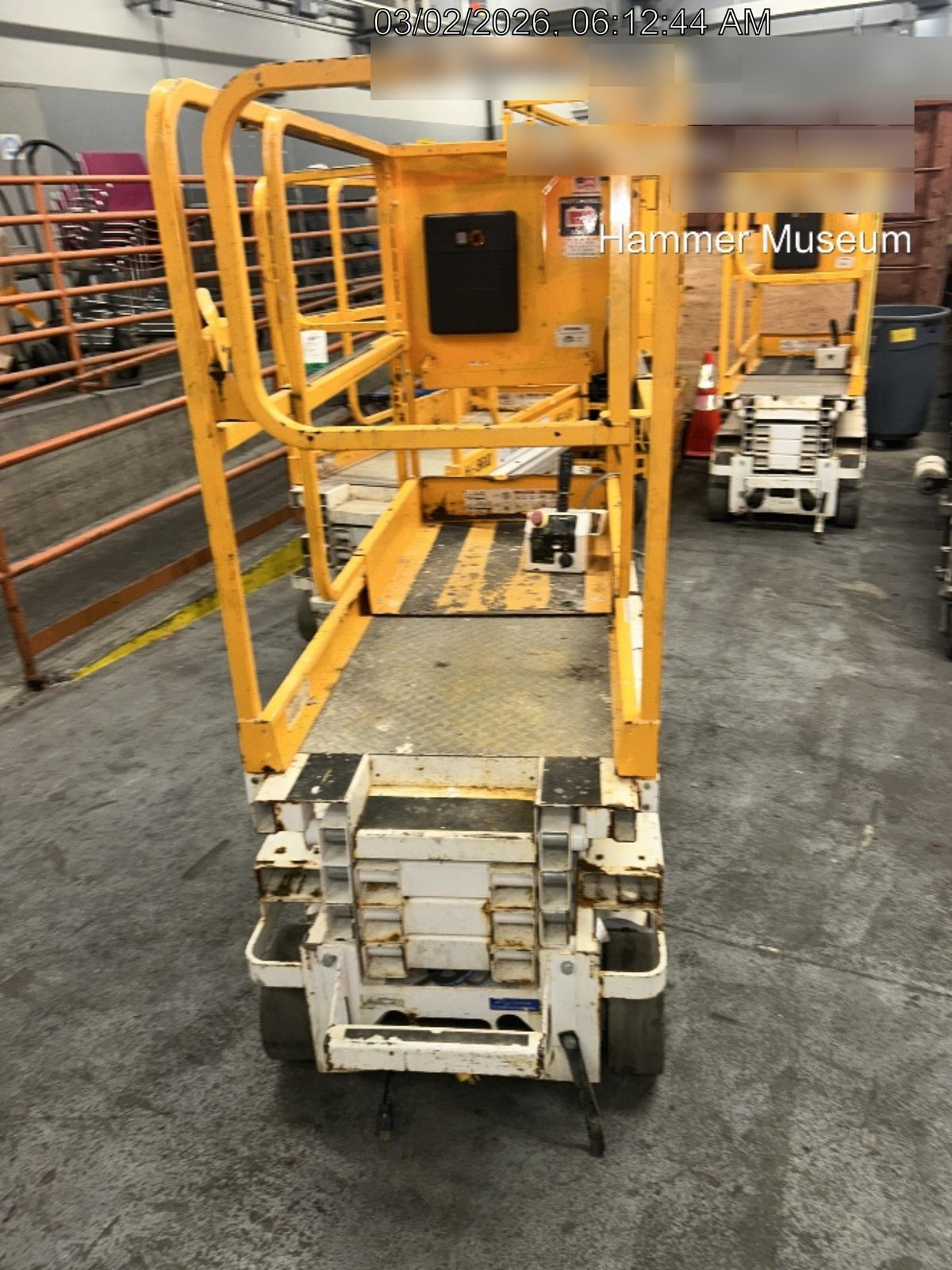 Custom Equipment HB-1430 Hy-Brid Scissor Lift
Platform capacity up to 670 lbs
Working height up to 20 ft
Weighs under 1,700 lbs
Non-marking wheels