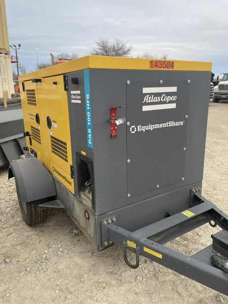 2021 ATLAS COPCO PAS 100 HF CS Enclosed