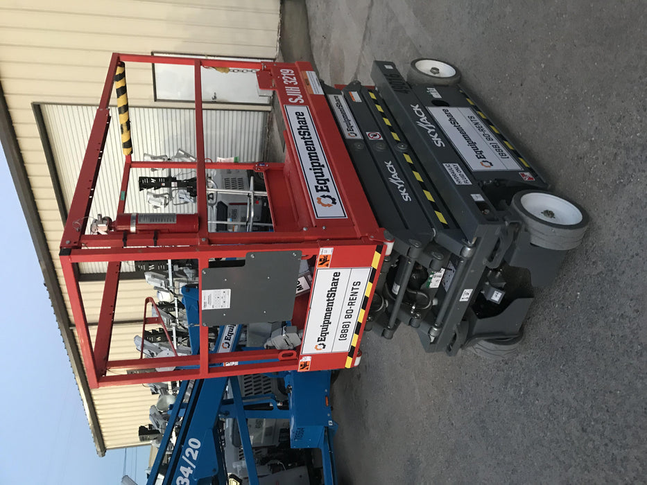 2019 Skyjack SJIII-3219 Standard Options, Trojan Batteries