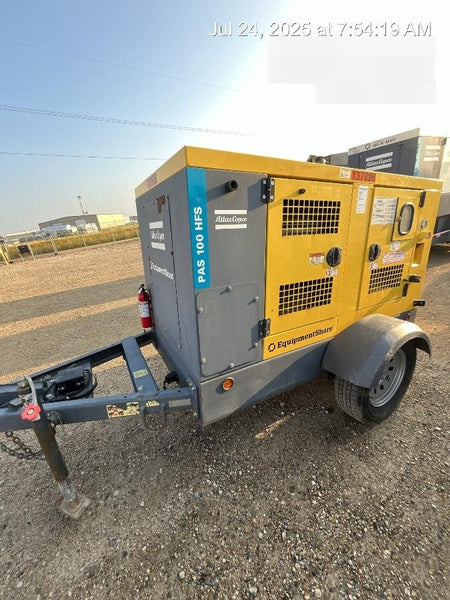 2021 ATLAS COPCO PAS 100 HF CS Enclosed