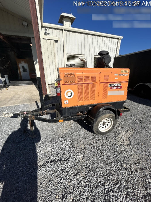 2021 Lincoln Electric Vantage 549X Ready Pak 3, ORANGE (includes trailer, cable rack, fender light kit)